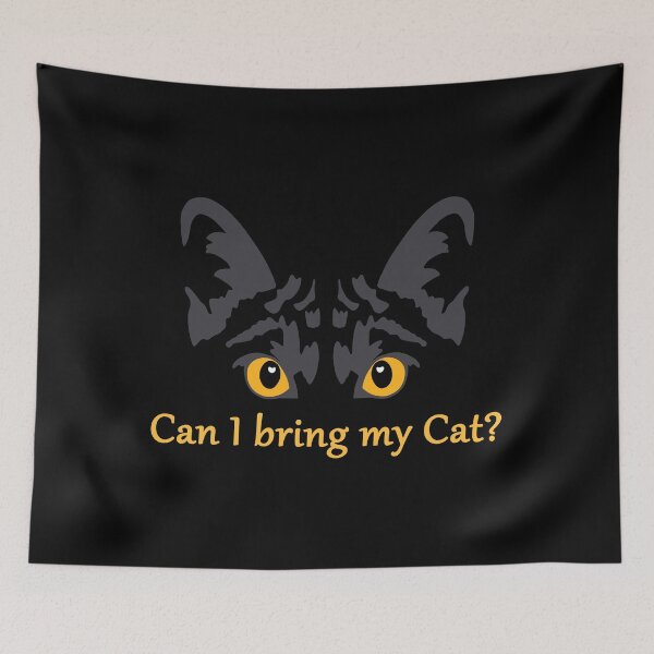 Item preview, Can I bring my cat? designed and sold by GeoCreate.