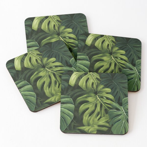 Item preview, Seamlees Monstera Tropical Oasis designed and sold by HisoTorDesign.
