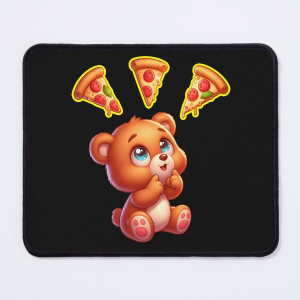 Item preview, Pizza Delirium Cute Kawaii designed and sold by TeddybearClub.