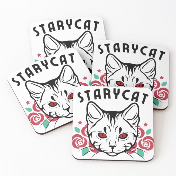 Item preview, Starry Cat T-shirt, Starry Whiskers - Cat Lover's Tee designed and sold by Ranja Sanat.