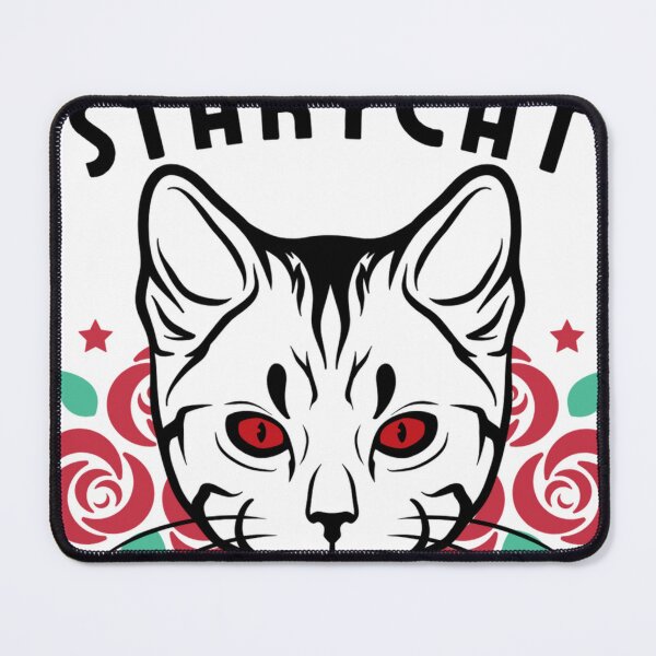 Item preview, Starry Cat T-shirt, Starry Whiskers - Cat Lover's Tee designed and sold by Ranja Sanat.