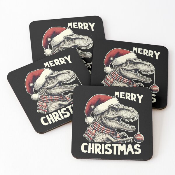 Item preview, Merry Christmas from Dino Claus: A Prehistoric Holiday Wish designed and sold by digibreezy.