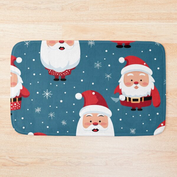 Item preview, Copy of Festive Christmas Theme Cute Santa Pattern - Cheerful Holiday Vibes - Versatile Holiday Print designed and sold by SRdigitaz.