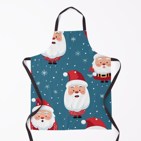 Item preview, Copy of Festive Christmas Theme Cute Santa Pattern - Cheerful Holiday Vibes - Versatile Holiday Print designed and sold by SRdigitaz.