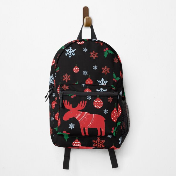 Item preview, Folk Red Moose designed and sold by AnulaArt.