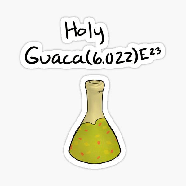 Vista previa del artículo con la obra «Santo guacamole», diseñado y vendido por badbadbeans.