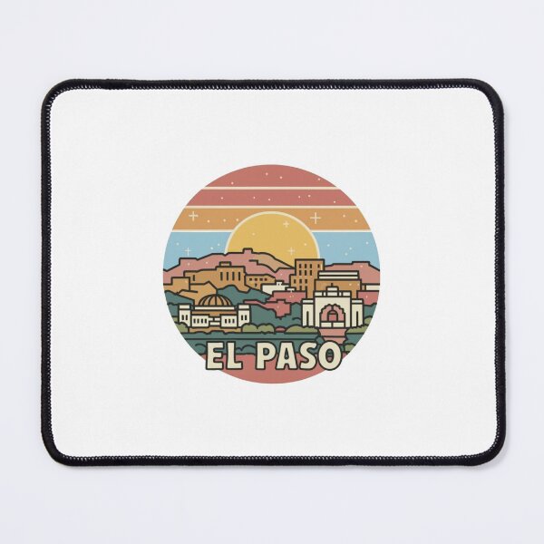 Item preview, El Paso, Texas | Sunrise in the city designed and sold by CircinusStore.