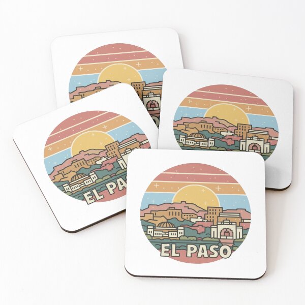 Item preview, El Paso, Texas | Sunrise in the city designed and sold by CircinusStore.