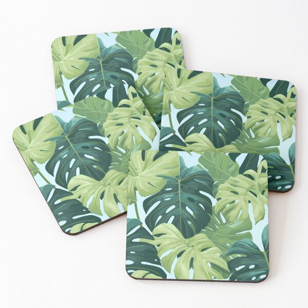 Item preview, Seamlees Monstera  Nature's Bounty designed and sold by HisoTorDesign.
