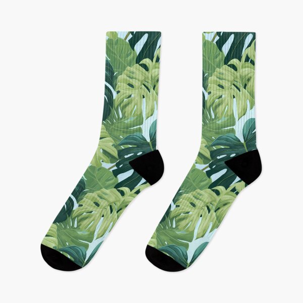 Item preview, Seamlees Monstera  Nature's Bounty designed and sold by HisoTorDesign.