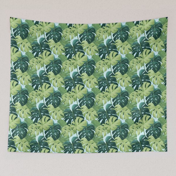 Item preview, Seamlees Monstera  Nature's Bounty designed and sold by HisoTorDesign.
