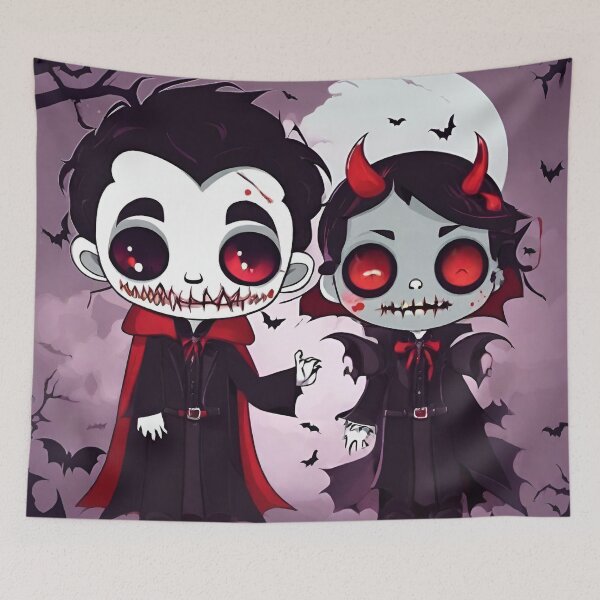Item preview, A spooky couple designed and sold by ELEORIS.
