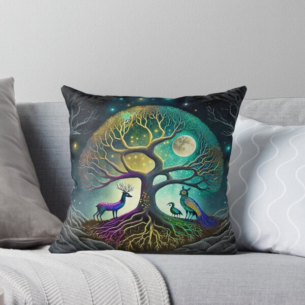 Item preview, Árbol de la vida animal y lunar designed and sold by Blue Horse Photo Magic.
