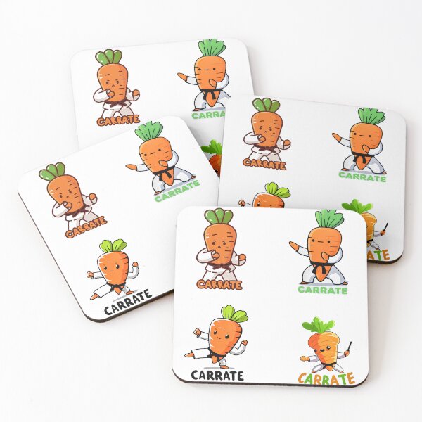 Item preview, Carrate. Funny Carrot doing Karate designed and sold by SideKickCreates.