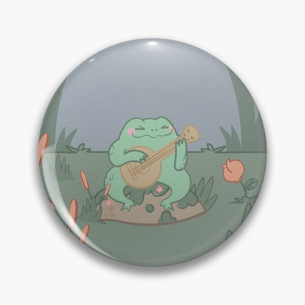 Item preview, Little Frog playing the guitar designed and sold by Lady-Kasi.