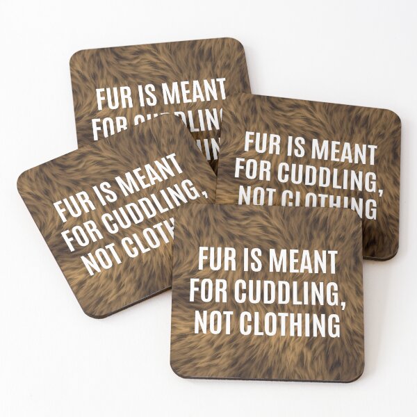 Item preview, Fur is meant for cuddling, not clothing designed and sold by DragonflyLP.