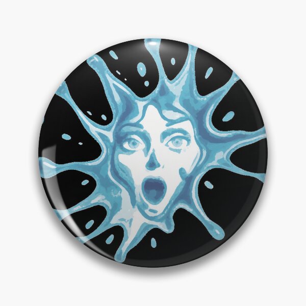 Item preview, Water Splash Screaming Woman Scary Face designed and sold by wolfer21.