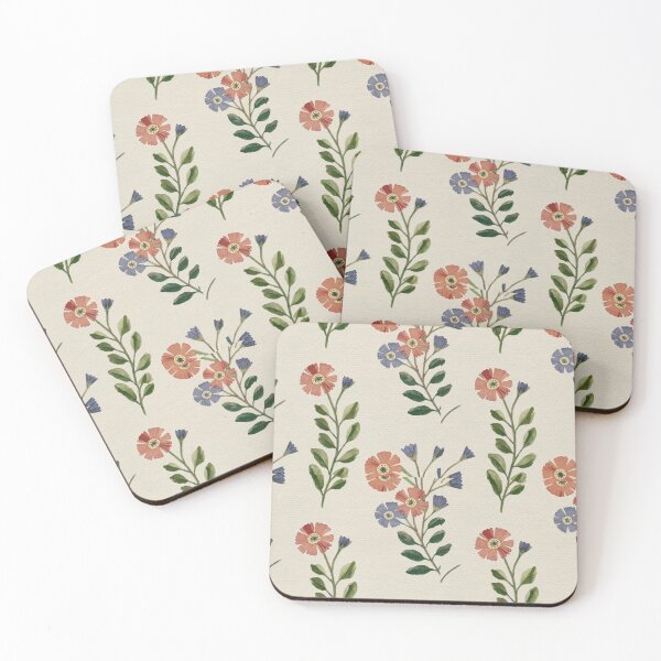 Item preview, Cottagecore Aesthetic Pressed Flower Pattern 10 designed and sold by HahaHandlesHub.