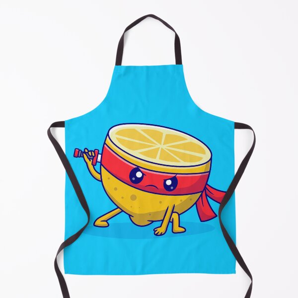 Item preview, Citrus Ninja Zest: Cute Lemon with Sword Vector Icon Illustration" designed and sold by hjian8219.