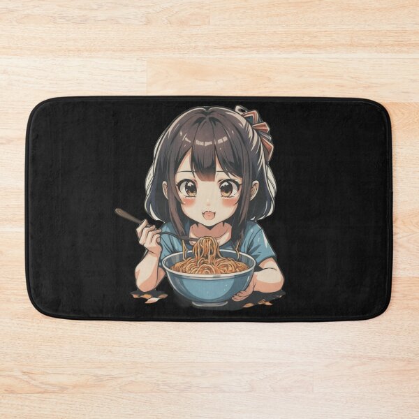 Item preview, Cute Girl Eating Spaghetti  designed and sold by Krieghorn.