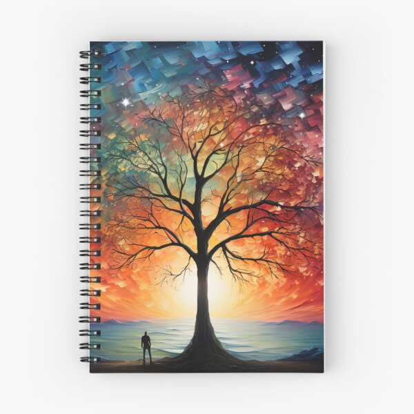 Item preview, Tree dawn star sky designed and sold by UILOVE.