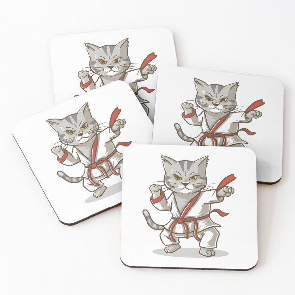 Item preview, Karate Cat designed and sold by FlexYourMind.