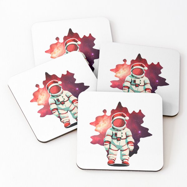 Item preview, Astronaut Santa Claus with background designed and sold by Oncosmosstore.