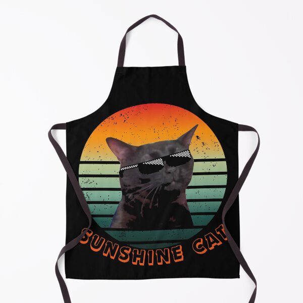 Item preview, zoning out cat sunshine cat designed and sold by JuniperusArt.