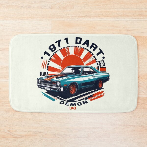 Item preview, 1971 Dart Demon 340 designed and sold by CreepyCornerArt.