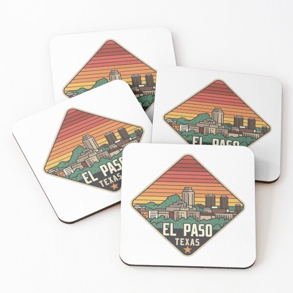 Item preview, El Paso, Texas | The whole city at sunset designed and sold by CircinusStore.
