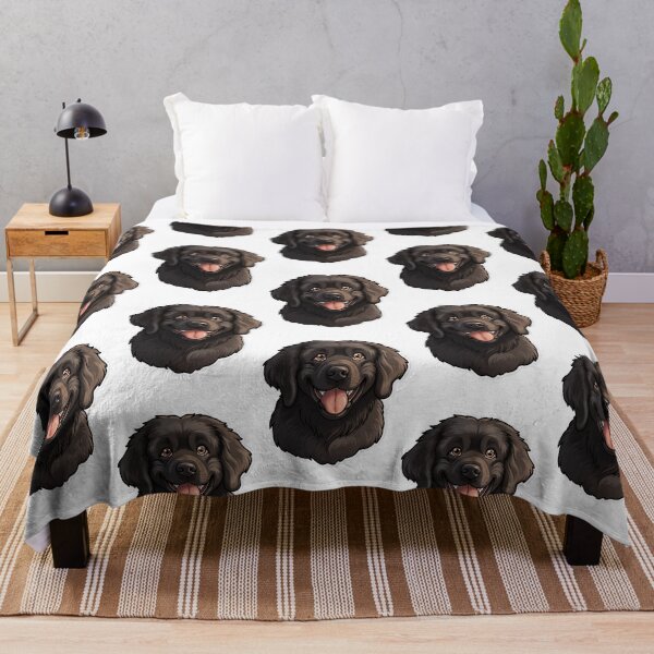 Item preview, Whimsical Newfoundland Wonder - Cartoon Dog Art designed and sold by PureGlee.