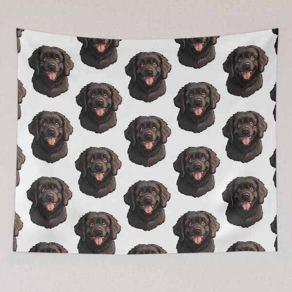 Item preview, Whimsical Newfoundland Wonder - Cartoon Dog Art designed and sold by PureGlee.