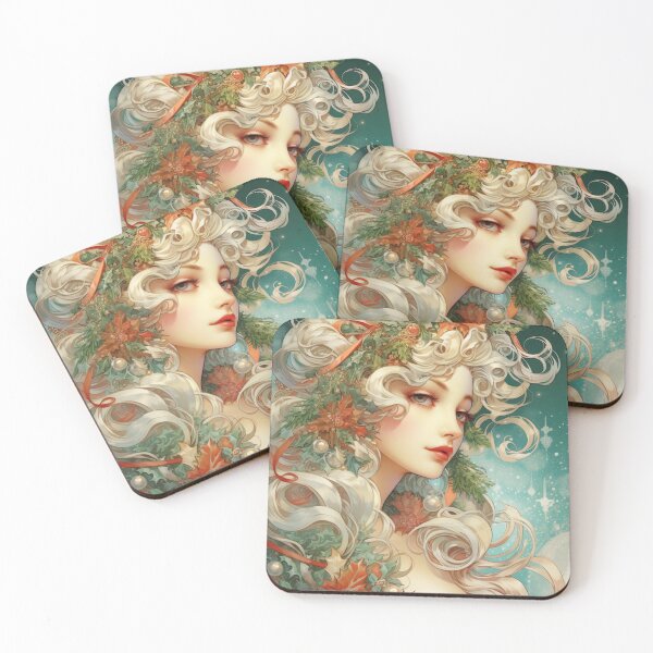 Item preview, The Christmas Princess designed and sold by ArtNouveauChic.
