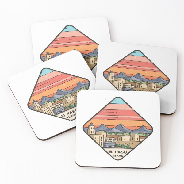 Item preview, El Paso, Texas | The whole city at sunset special edition designed and sold by CircinusStore.