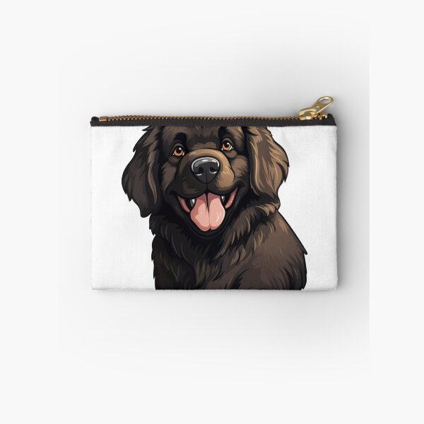 Item preview, Whimsical Newfoundland Marvel - Cartoon Canine Portrait designed and sold by PureGlee.