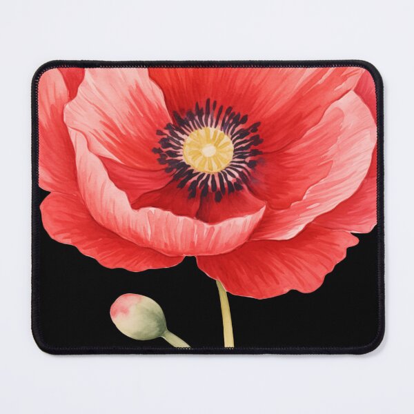 Item preview, Red Poppy Flower designed and sold by wotsthis.
