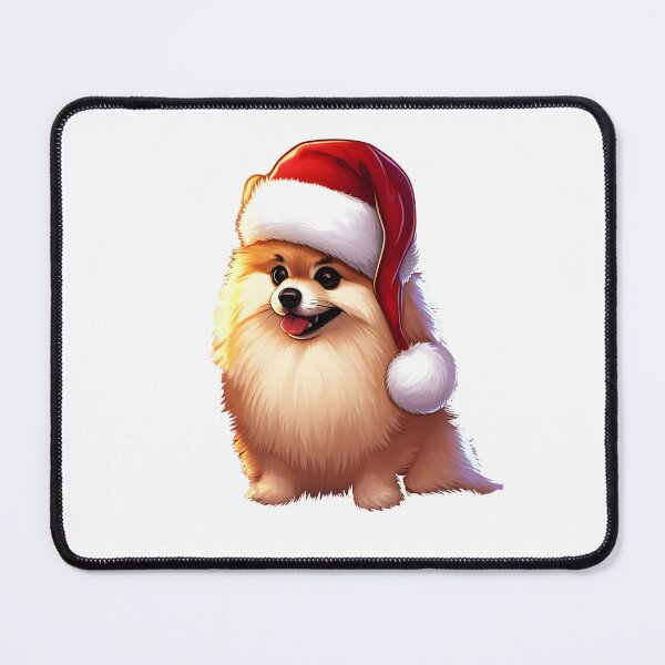 Item preview, Pomeranian Joy: Christmas Hat Elation designed and sold by EpicPaws.