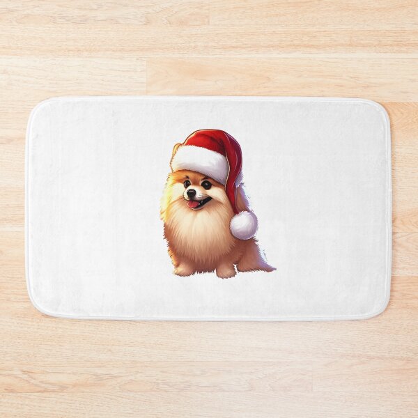 Item preview, Pomeranian Joy: Christmas Hat Elation designed and sold by EpicPaws.