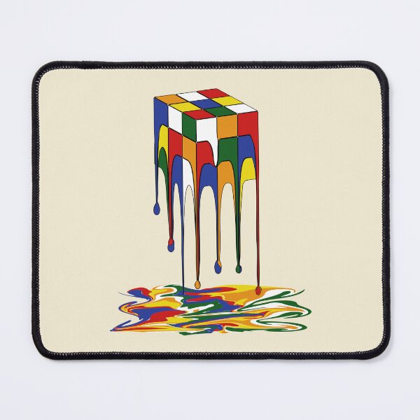 Item preview, Melting Rubik Cube Art designed and sold by Ayesha Saleem.