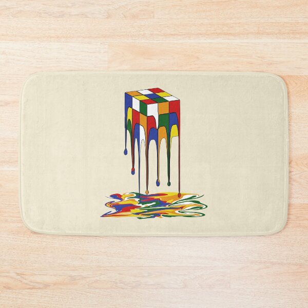 Item preview, Melting Rubik Cube Art designed and sold by Ayesha Saleem.