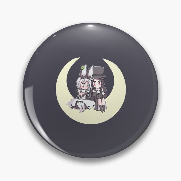 Item preview, Elphelt Valentine and Testament on a Crescent Moon designed and sold by Merchinio ⭐⭐⭐⭐⭐.
