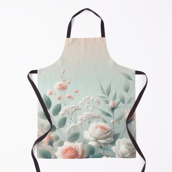 Item preview, Tranquil Roses and Baby's Breath Harmony designed and sold by floraldesigns-v.