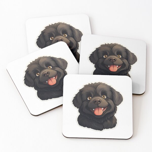 Item preview, Majestic Newfoundland Magic - Cartoon Canine Portrait designed and sold by PureGlee.