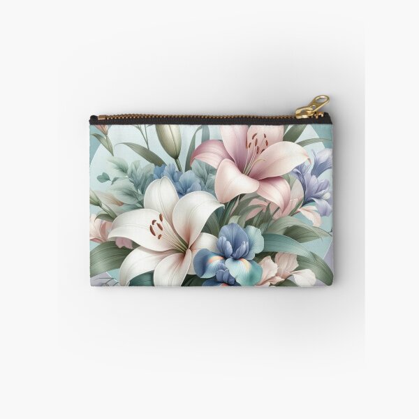 Item preview, Serene Lilies and Irises Haven designed and sold by floraldesigns-v.