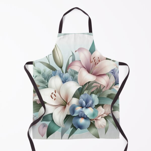 Item preview, Serene Lilies and Irises Haven designed and sold by floraldesigns-v.