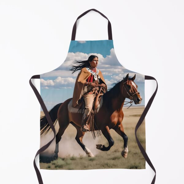 Item preview, Native American Riding On The Plains designed and sold by AIncredible.