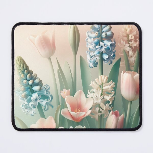 Item preview, Serene Tulips and Hyacinths Retreat designed and sold by floraldesigns-v.