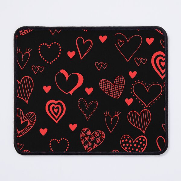 Item preview, Sketched Valentine's Day Heart Pattern | Gifts For Valentine's Day designed and sold by AgataMaria.