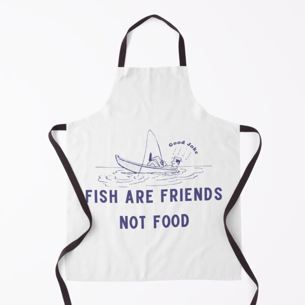 Item preview, Fishy Friendship? Nah, Just Reeling in Dinner! designed and sold by AnimalWorldArtt.