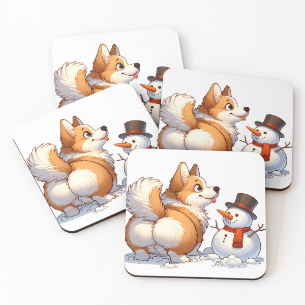 Item preview, Cheeky Corgi and Snowball Shenanigans designed and sold by EpicPaws.